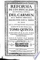 Reforma de los descalzos de nuestra señora del Carmen