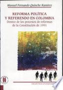 Reforma política y referendo en Colombia