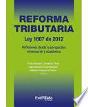 Reforma Tributaria (Ley 1607 De 2012)