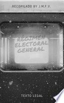 Libro Régimen Electoral General