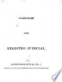 Registro judicial