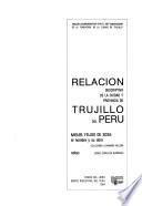 Relación descriptiva de la ciudad y provincia de Trujillo del Perú
