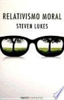 Libro Relativismo moral