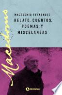 Libro Relatos, cuentos, poemas y misceláneas