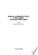 Religione, conflittualità e cultura