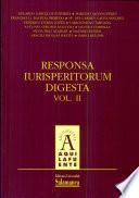 Responsa Iurisperitorum Digesta, vol. II