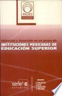 Retención y deserción en un grupo de instituciones mexicanas de educación superior
