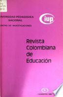 Revista Colombiana de educación