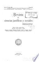 Revista de Ciencias Juridicas y Sociales