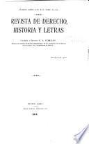 Revista de derecho, historia y letras