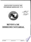 Revista de derecho notarial