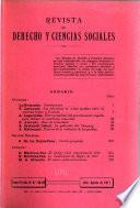 Revista de derecho y ciencias sociales