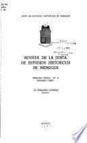 Revista de la Junta de Estudios Históricos de Mendoza