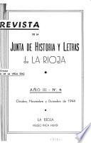 Revista de la Junta de Historia y Letras de La Rioja