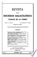 Revista de la Sociedad malacológica Carlos de la Torre ...