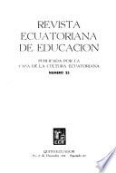 Revista ecuatoriana de educación