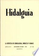 Revista Hidalguía número 102. Año 1970