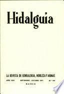 Revista Hidalguía número 144. Año 1977