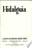 Revista Hidalguía número 180. Año 1983