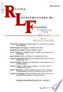 Revista latinoamericana de filosofía