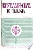 Revista valenciana de filología