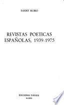Revistas poéticas españolas, 1939-1975