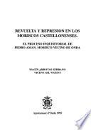 Revuelta y represión en los moriscos castellonenses