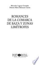 Romances de la comarca de Baza y zonas limítrofes