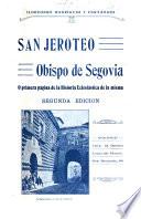San Jeroteo, obispo de Segovia, o primera página de la historia eclesiástica de la misma
