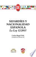 Sefardíes y nacionalidad española