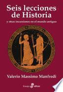 Libro Seis lecciones de historia