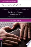 Libro Sermones actuales sobre el Antiguo y Nuevo Testamento