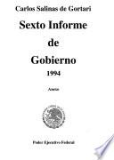 Sexto informe de gobierno, 1994