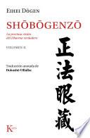 Libro Shobogenzo Vol. 2