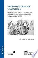 Libro Sirvientes, Criados y Nodrizas