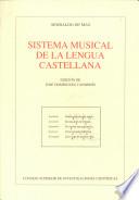 Sistema musical de la lengua castellana