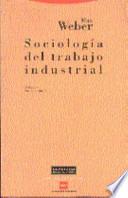 Libro Sociología del trabajo industrial