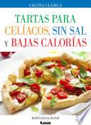 Libro Tartas para celíacos, sin sal y bajas calorías