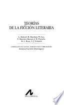 Libro Teorías de la ficción literaria