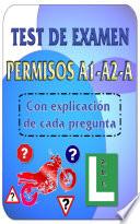Libro Test de examen de conducir DGT Permisos A1 - A2 - A