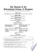 The Journal of the International College of Surgeons