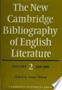 Libro The New Cambridge Bibliography of English Literature: Volume 2, 1660-1800