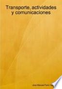 Libro Transporte, actividades y comunicaciones