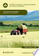 Libro Transporte y almacenamiento de cultivos herbáceos. AGAC0108