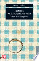 Libro Trastornos en la sobremesa literaria