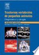 Libro Trastornos Vertebrales de Pequenos Animales