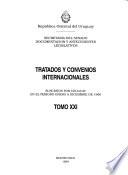Tratados y convenios internacionales: Suscritos por Uruguay en el período enero a diciembre de 1966
