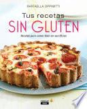 Libro Tus recetas sin gluten