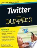 Libro Twitter para Dummies