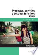 Libro UF0073 - Productos, servicios y destinos turísticos